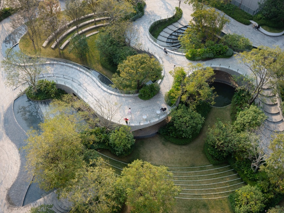 yanlord the park by trop terrainsopen spac