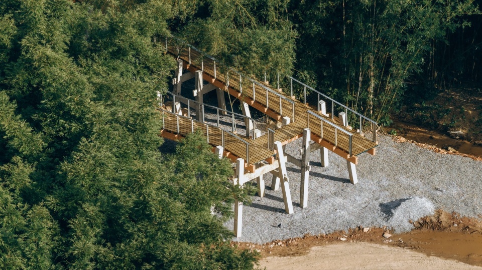 Huizhou Vernacular Historic Bridges Micro Museum by LUO studio