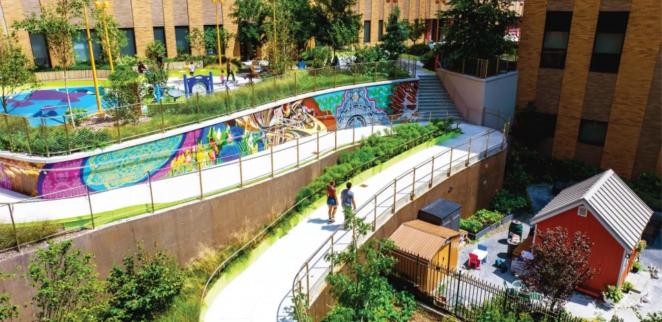2025 asla residential design award of honor sendero verde aecom laud nyc