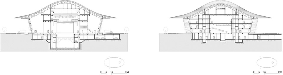 Ezhou Cultural Center Drawing