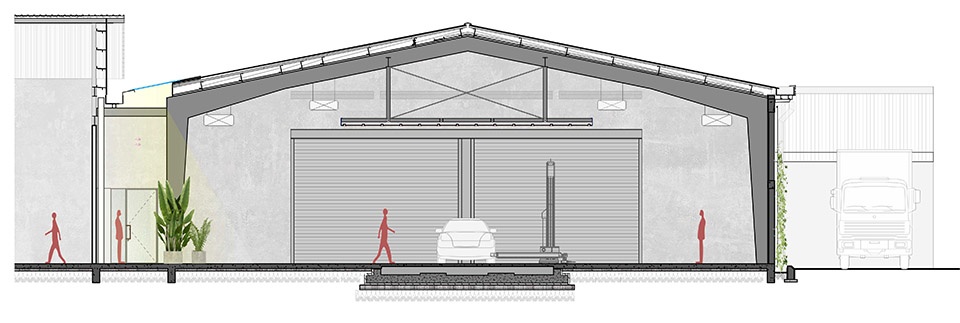 mahindra mahindra automobile design studio extension by sjk architects