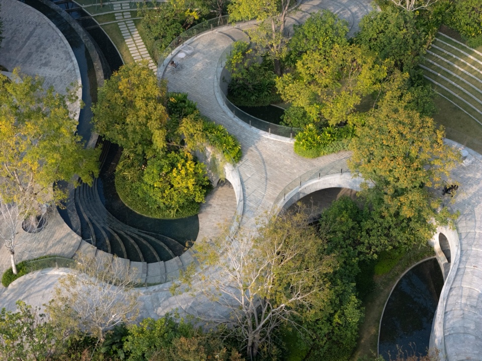 yanlord the park by trop terrainsopen spac