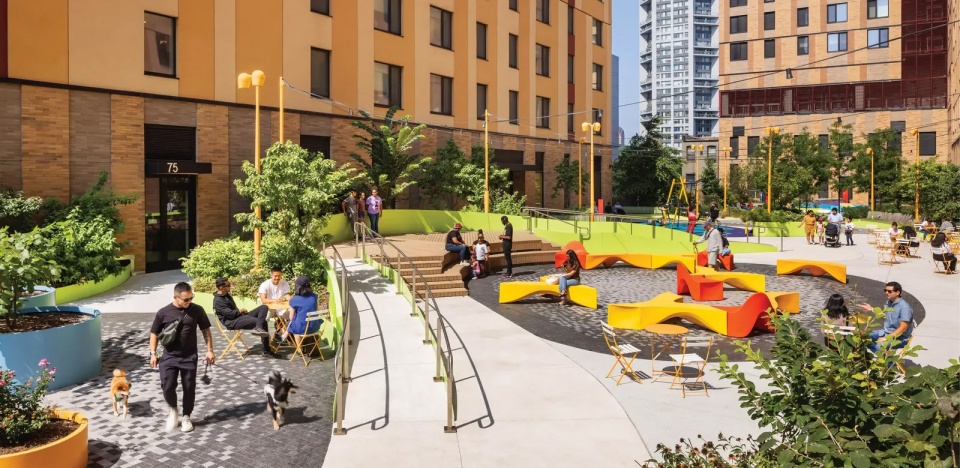 2025 asla residential design award of honor sendero verde aecom laud nyc