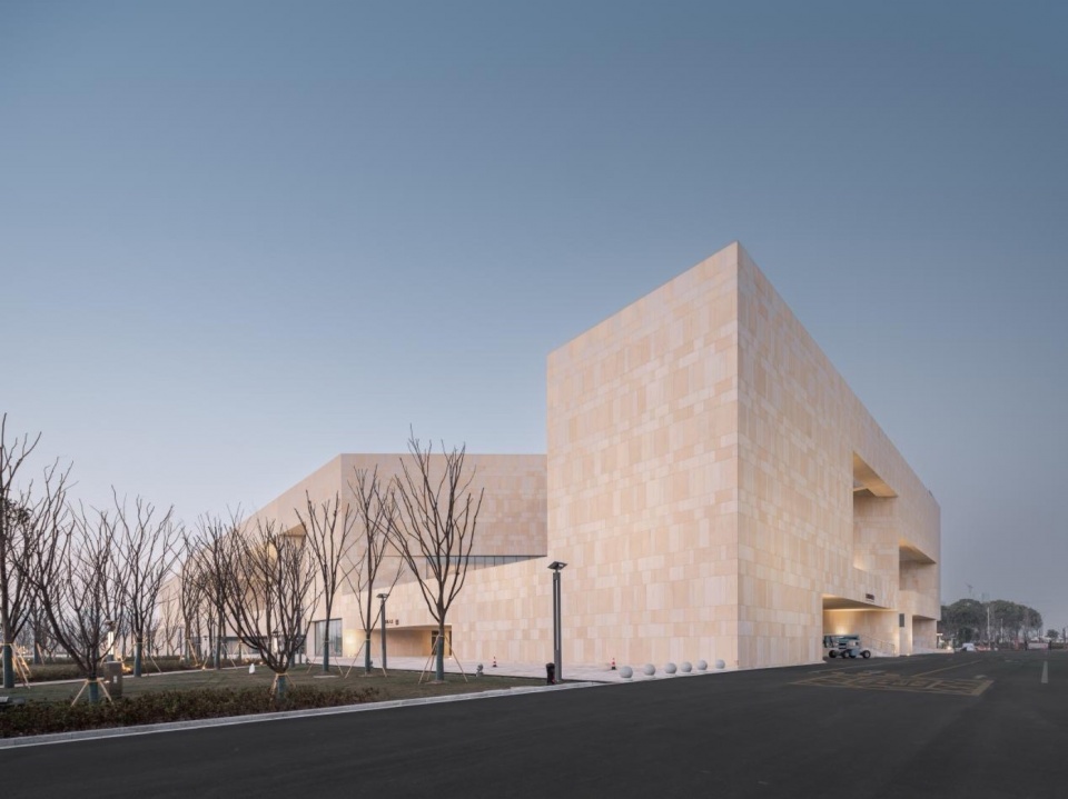 Theater of Haimen Cultural Center by Architects Engineers co ltd of Southeast University