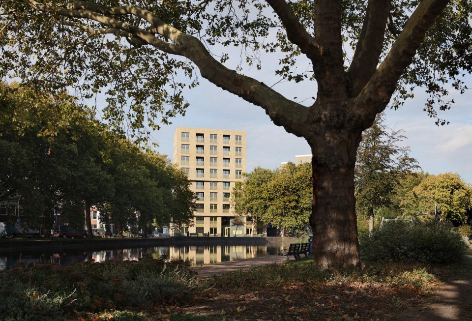 De Hartenrust Residential Building Rotterdam by van Bergen Kolpa Architects