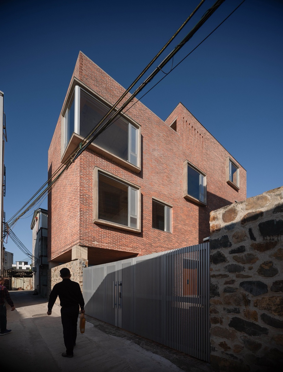 Guangdong Brick House Puqian Town Heyuan Guangdong by WUWU Atelier