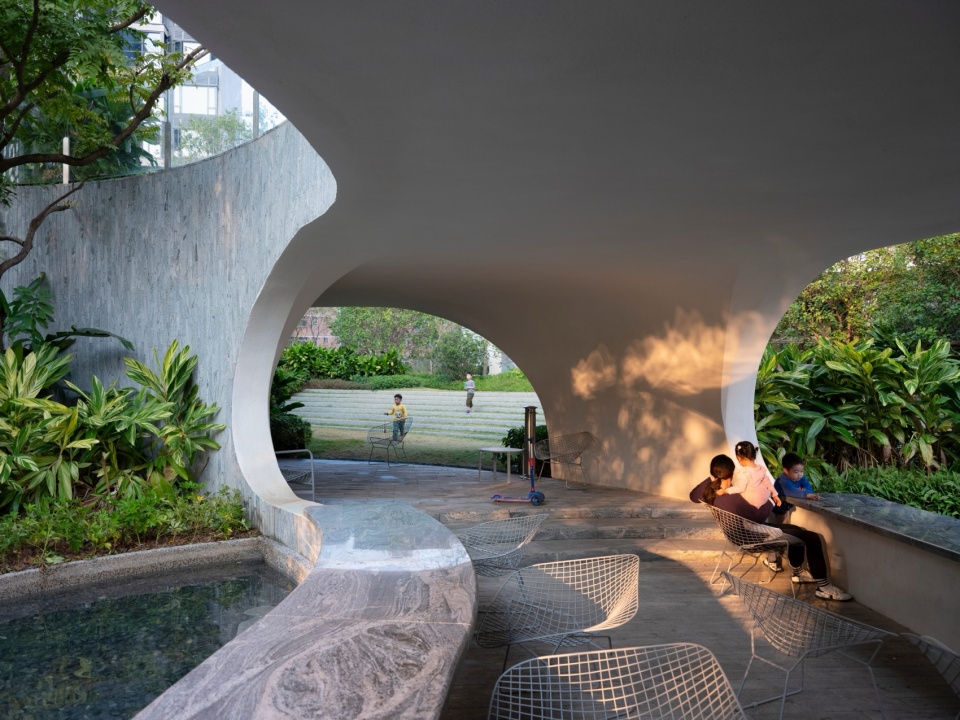 yanlord the park by trop terrainsopen spac
