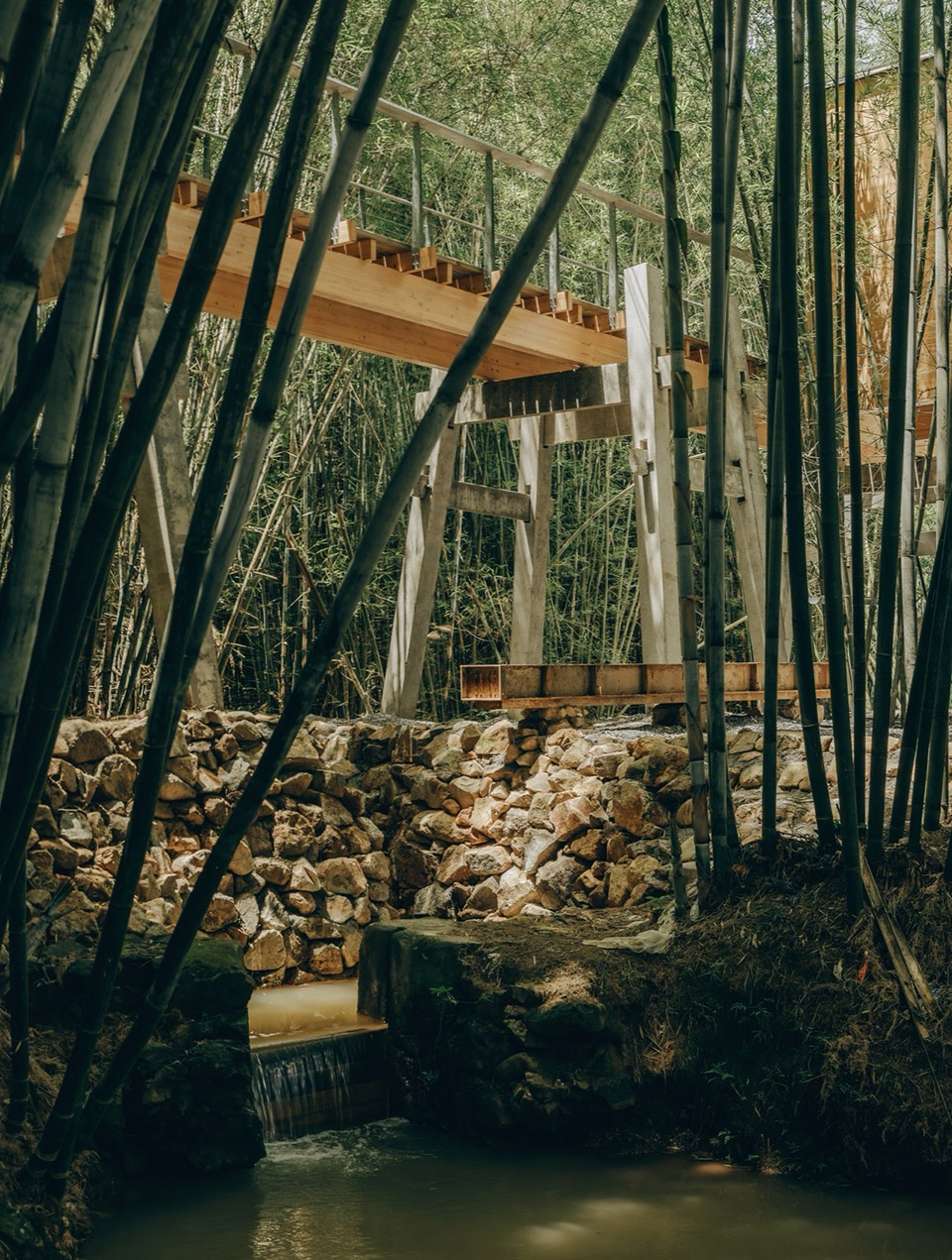 Huizhou Vernacular Historic Bridges Micro Museum by LUO studio