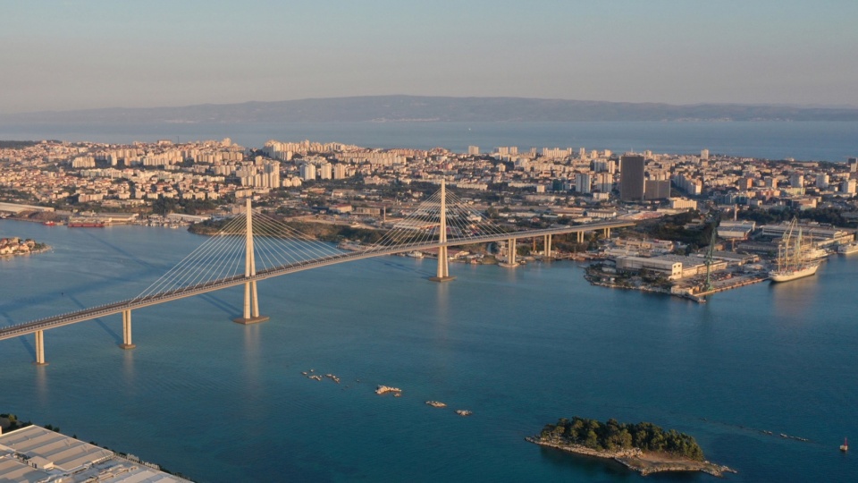 Kastela Bay Bridge by 3LHD Architects