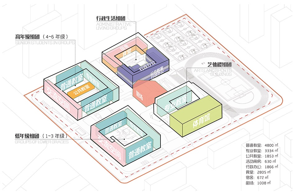 wuxi second luoshe central primary school by cd studio
