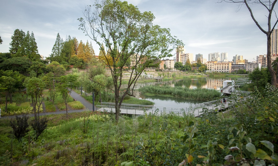 Chizhou City Moat Heritage Park Chizhou Anhui by UP S