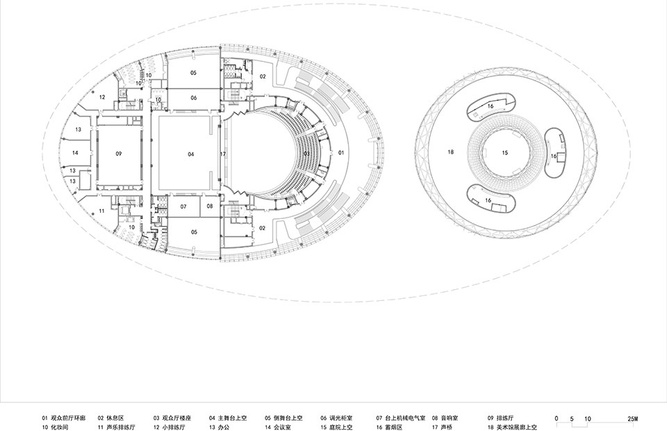 Ezhou Cultural Center Drawing
