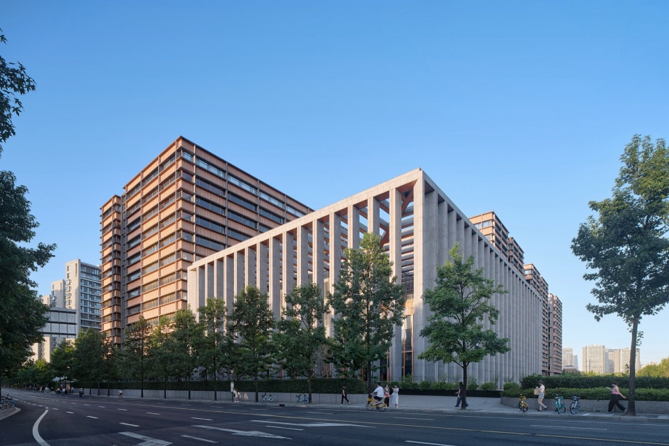 Shanghong Business Center Shanghai Modern Automobile Service Industry Agglomeration Putuo Shanghai by Atelier Z