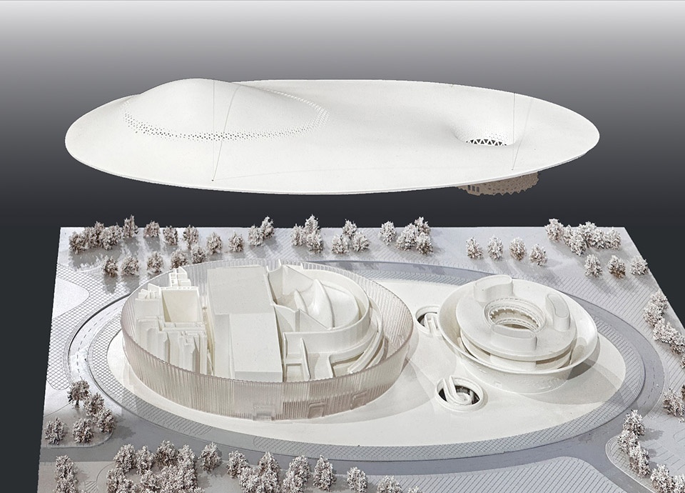 Ezhou Cultural Center Drawing