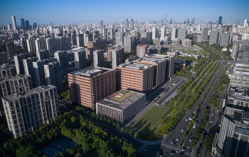 Shanghong Business Center Shanghai Modern Automobile Service Industry Agglomeration Putuo Shanghai by Atelier Z