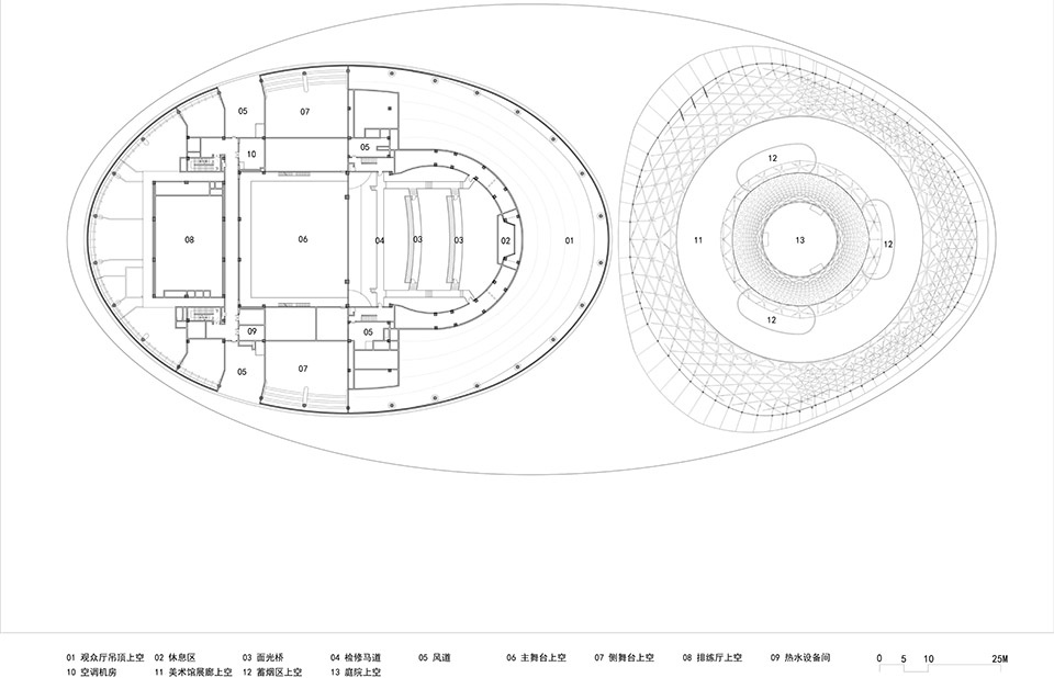 Ezhou Cultural Center Drawing
