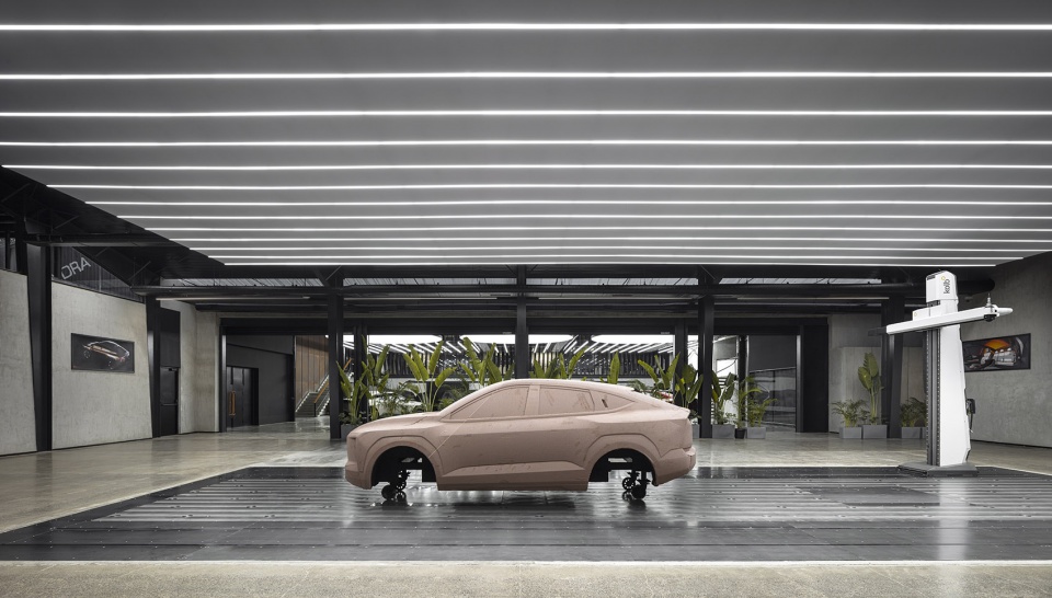 mahindra mahindra automobile design studio extension by sjk architects