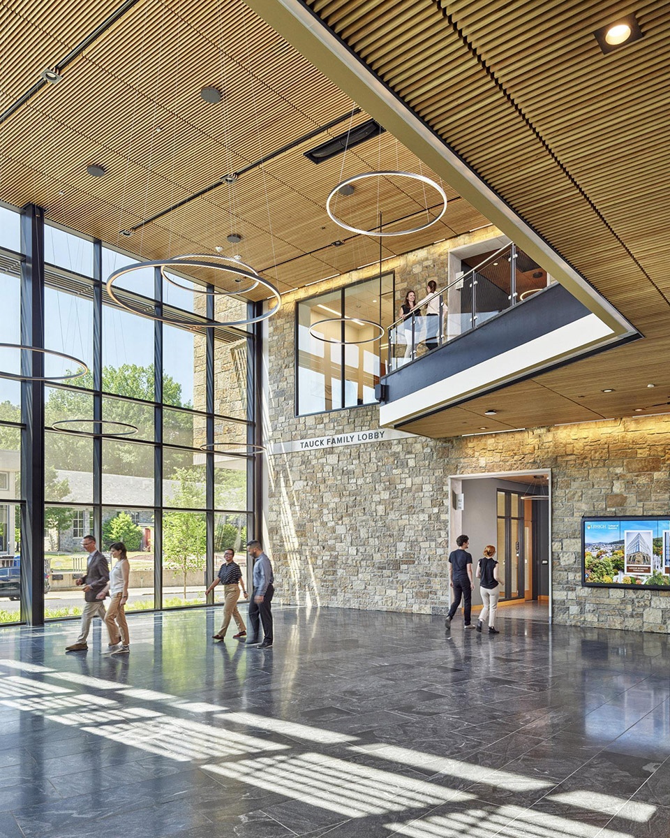 business innovation building lehigh university college of business by voith mactavish architects llp