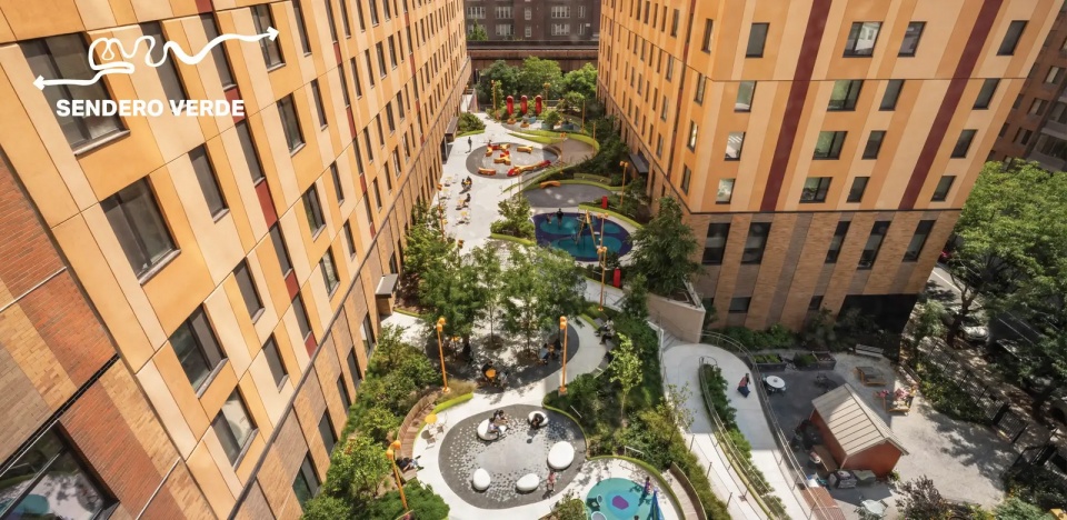 2025 asla residential design award of honor sendero verde aecom laud nyc