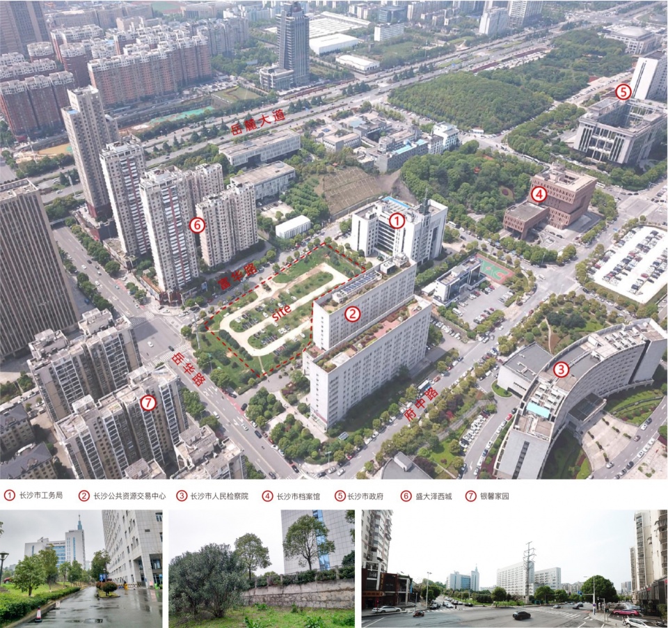 Changsha Urban Construction Information Center by CMIE LUO JIN STUDIO