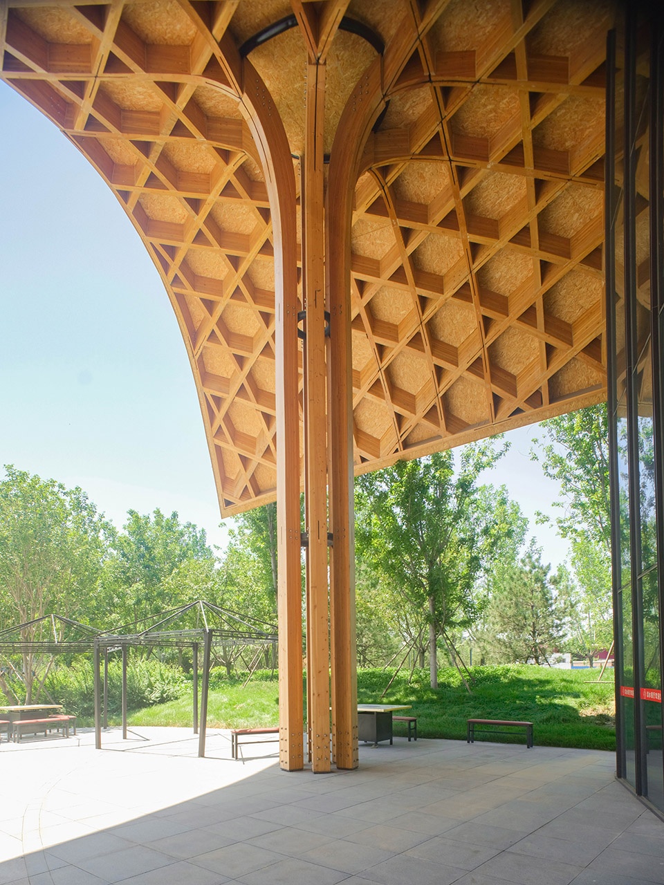 lakeside restaurant at silk road in dingzhou by sup