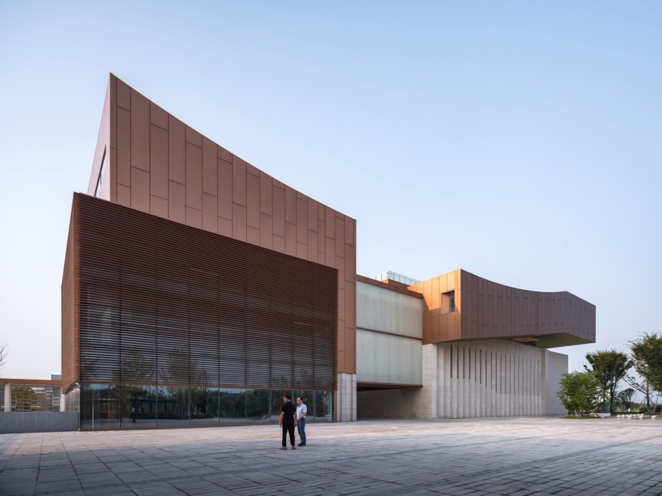 Haining Natural Exhibition Center by Sens Architects