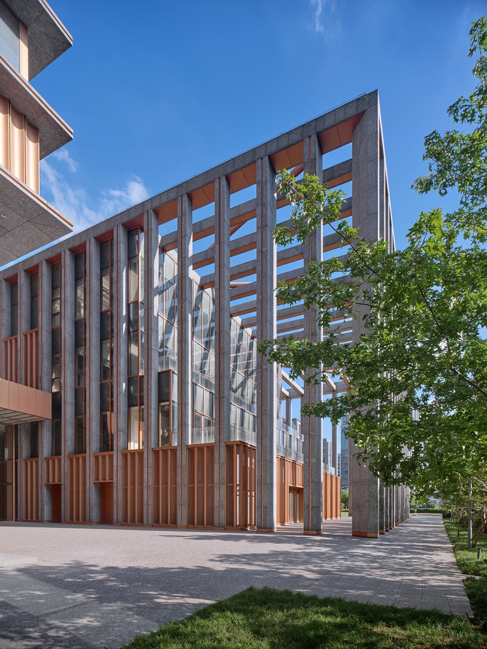 Shanghong Business Center Shanghai Modern Automobile Service Industry Agglomeration Putuo Shanghai by Atelier Z