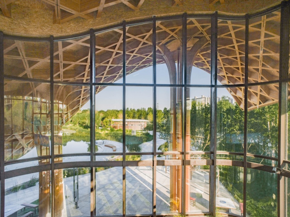 lakeside restaurant at silk road in dingzhou by sup