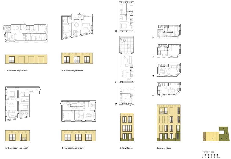 De Hartenrust Residential Building Rotterdam by van Bergen Kolpa Architects