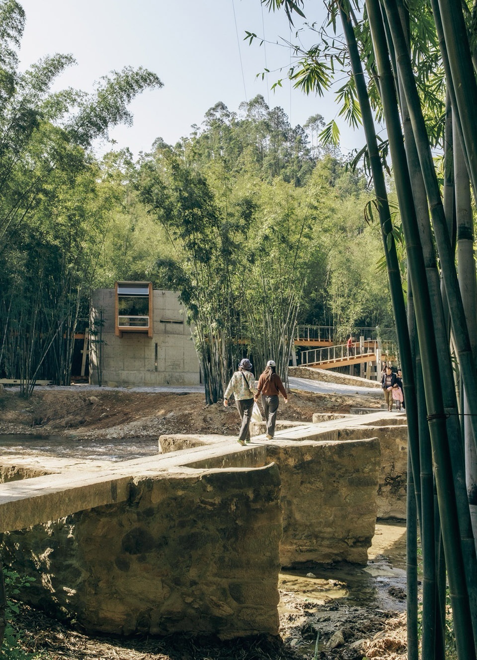 Huizhou Vernacular Historic Bridges Micro Museum by LUO studio