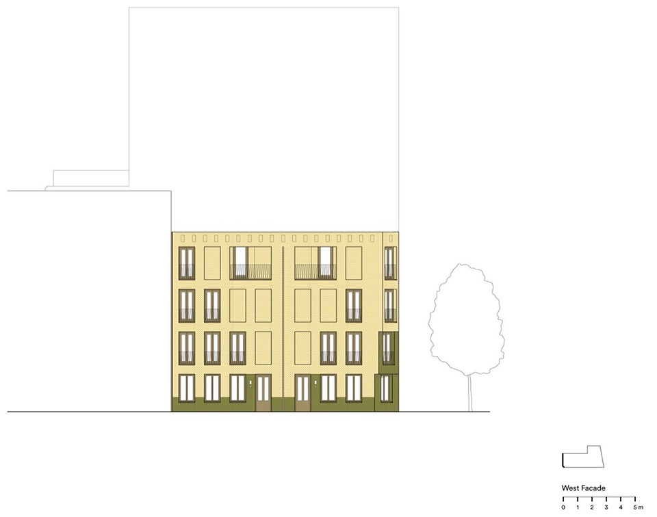 De Hartenrust Residential Building Rotterdam by van Bergen Kolpa Architects