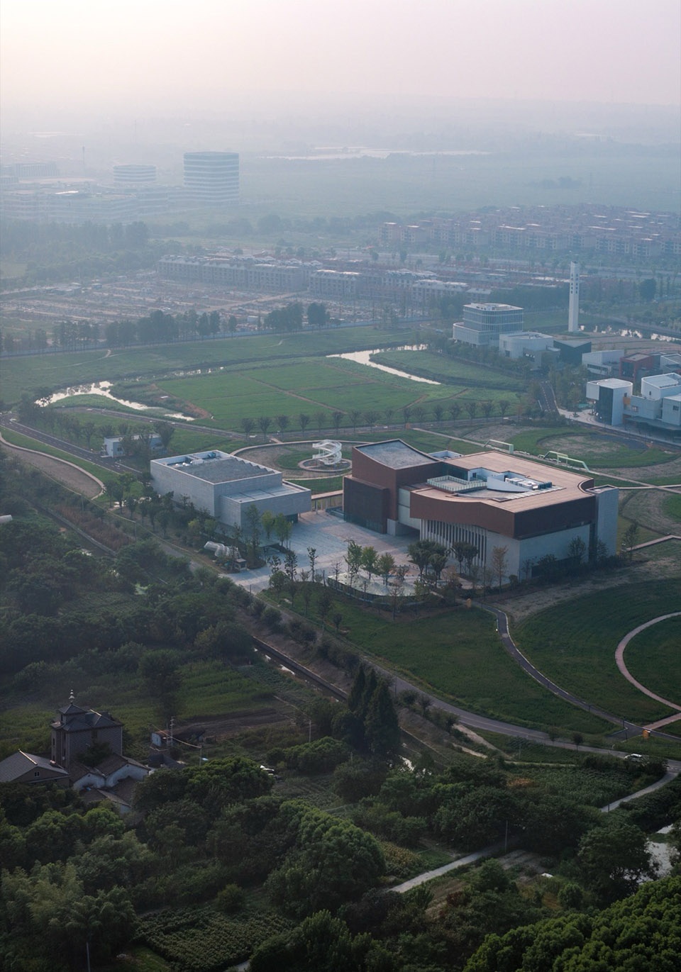 Haining Natural Exhibition Center by Sens Architects