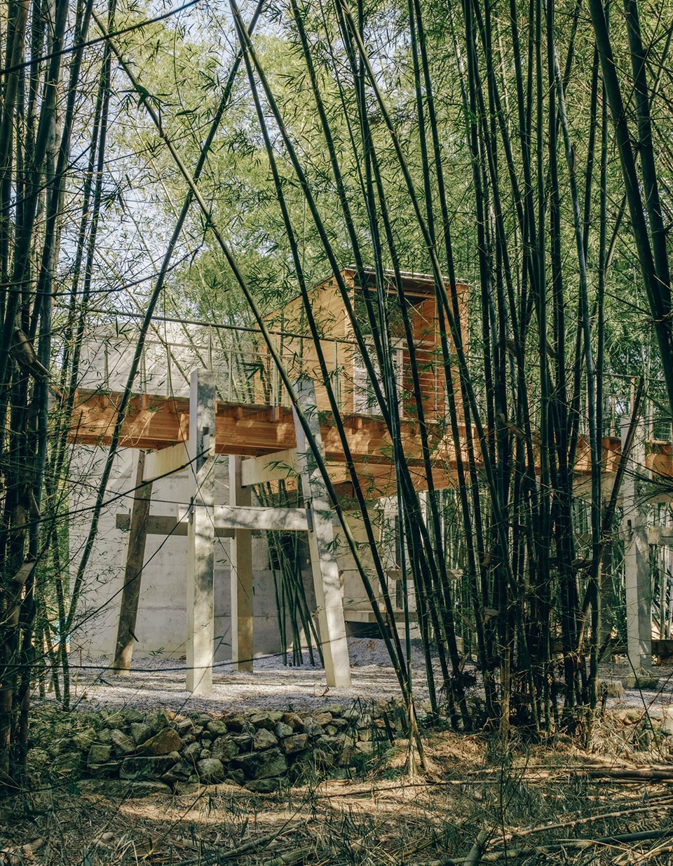 Huizhou Vernacular Historic Bridges Micro Museum by LUO studio