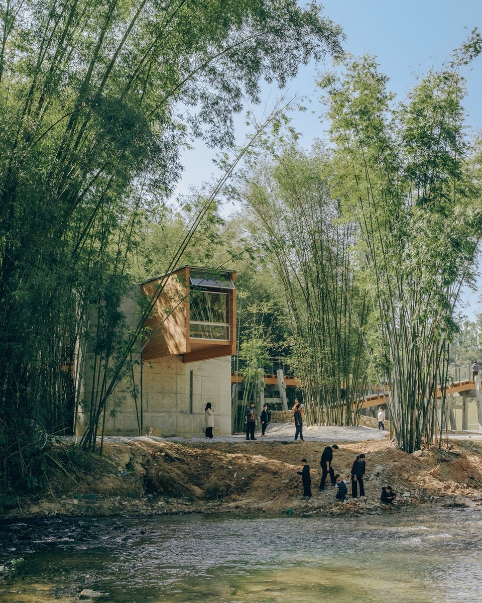 Huizhou Vernacular Historic Bridges Micro Museum by LUO studio