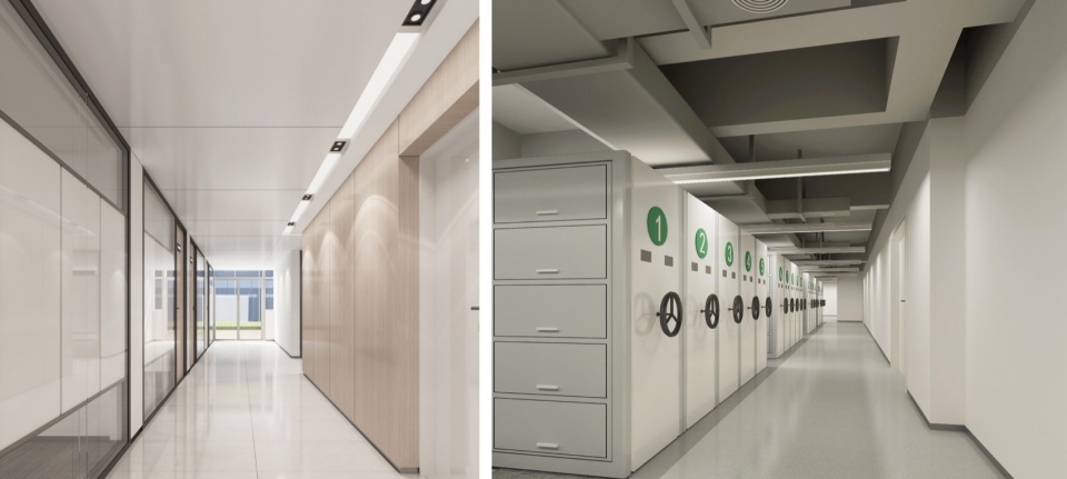 Changsha Urban Construction Information Center by CMIE LUO JIN STUDIO