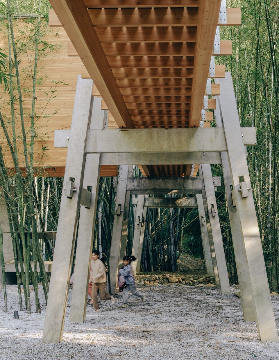 Huizhou Vernacular Historic Bridges Micro Museum by LUO studio