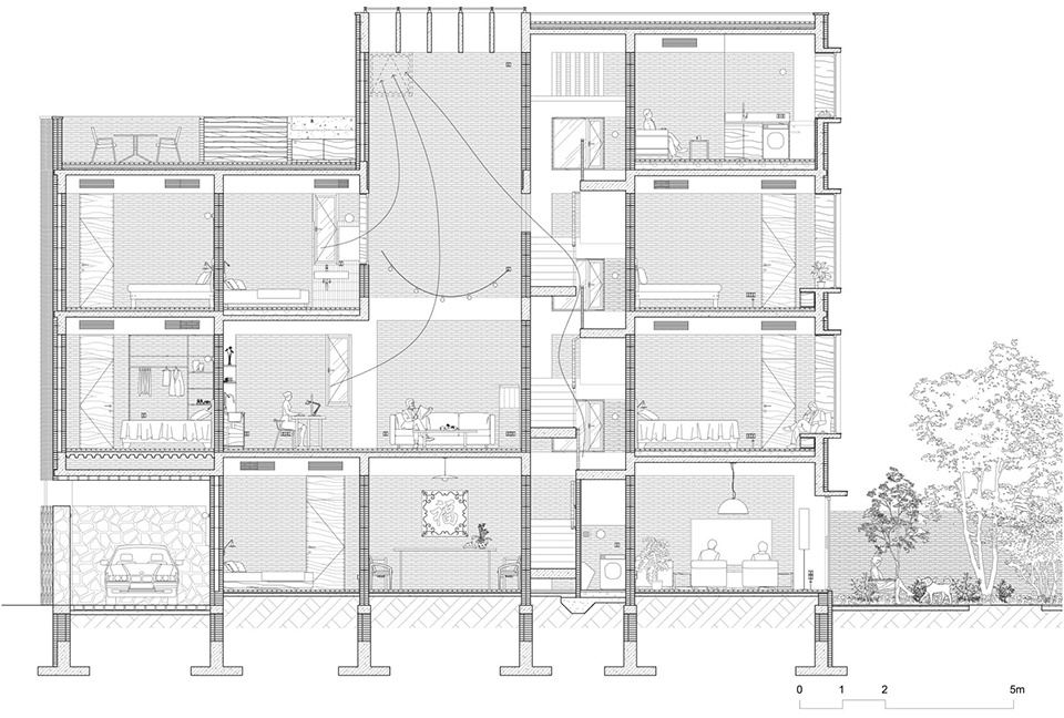 Guangdong Brick House Puqian Town Heyuan Guangdong by WUWU Atelier