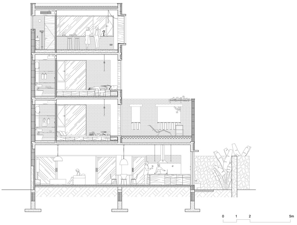 Guangdong Brick House Puqian Town Heyuan Guangdong by WUWU Atelier