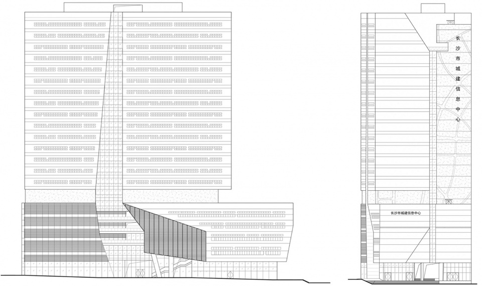 Changsha Urban Construction Information Center by CMIE LUO JIN STUDIO 拷贝
