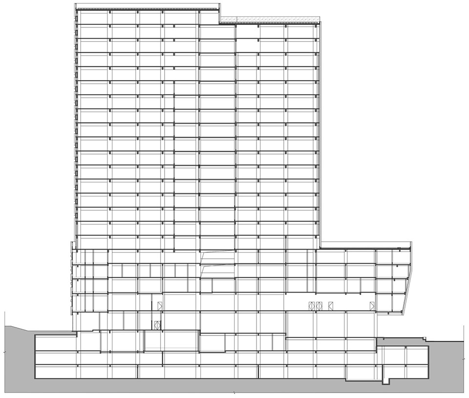 Changsha Urban Construction Information Center by CMIE LUO JIN STUDIO