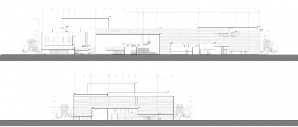 Theater of Haimen Cultural Center by Architects Engineers co ltd of Southeast University 拷贝