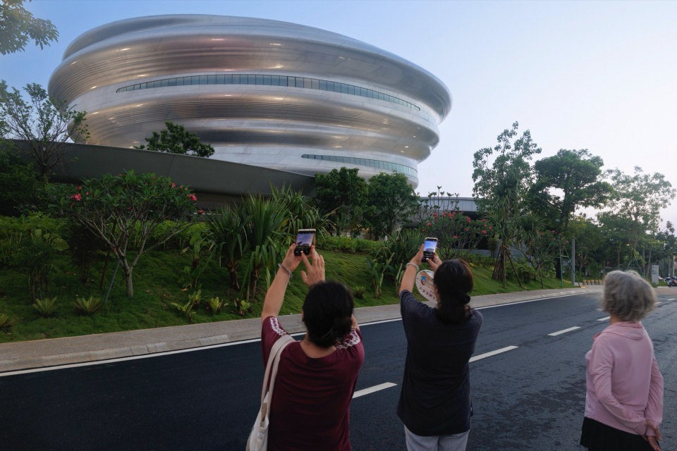 Hainan Science Museum designed by MAD Completed