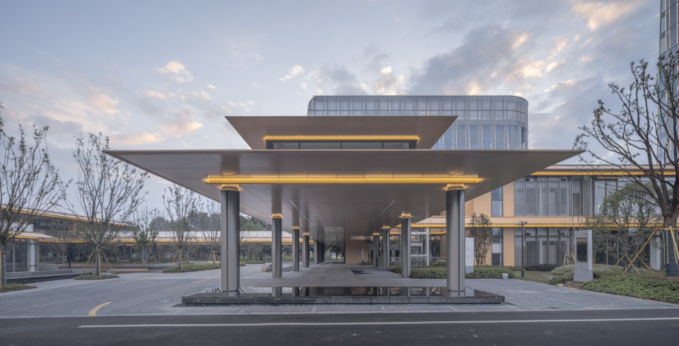 anji linxi innovation center by gla architects