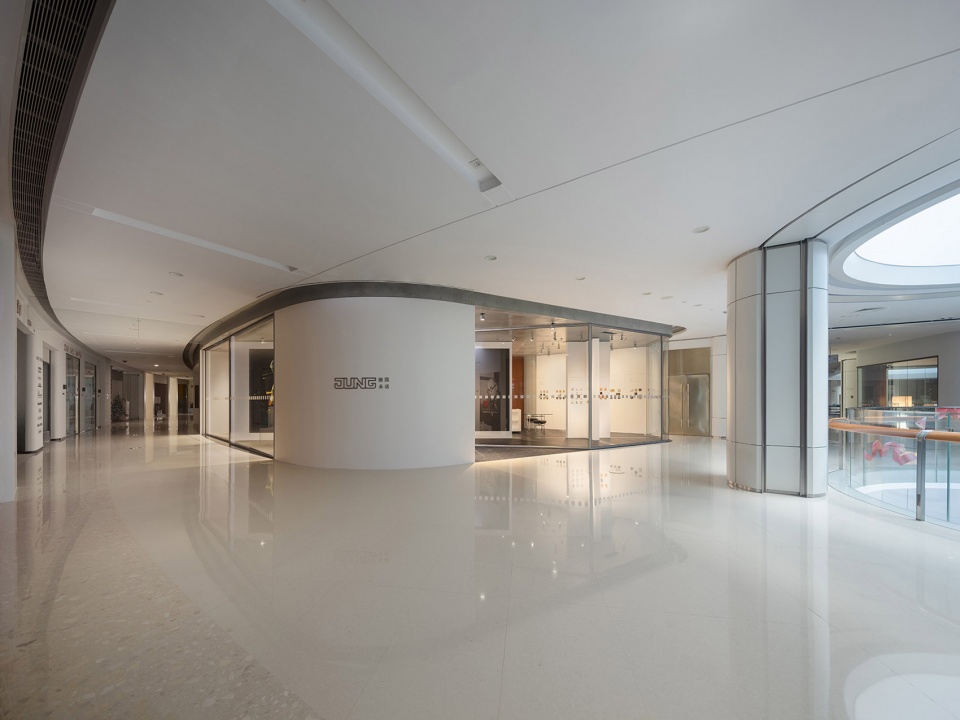 jung shanghai showroom by atelier mearc