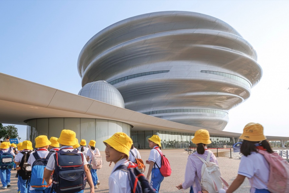 Hainan Science Museum designed by MAD Completed