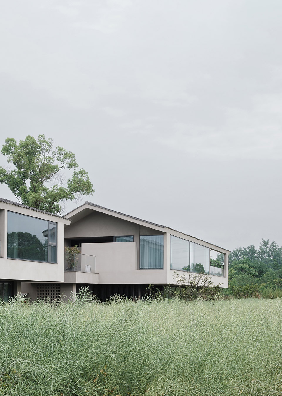 chengdu rive droite swanlake villa by wearch