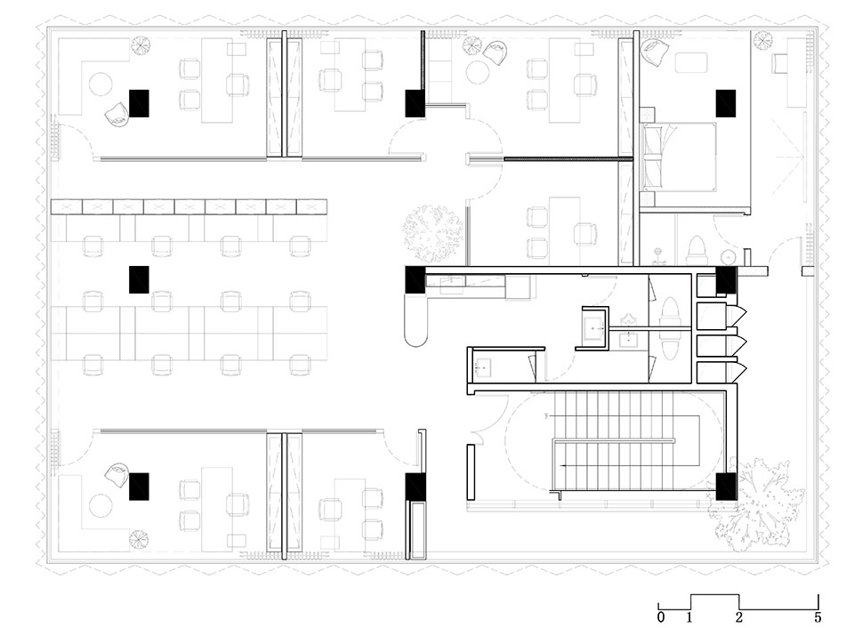 goodgrid automotive hq by chaoyu architectural design