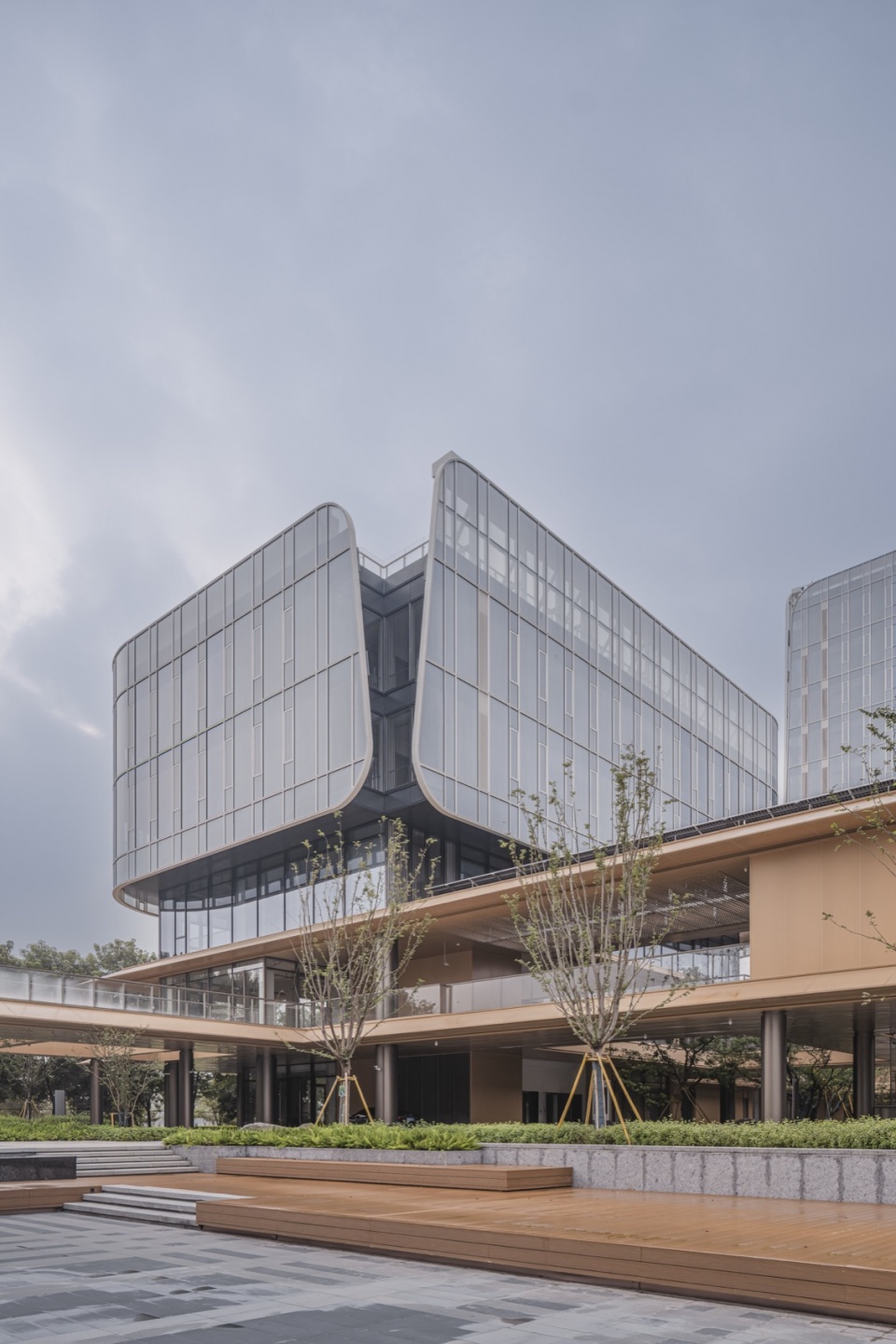 anji linxi innovation center by gla architects