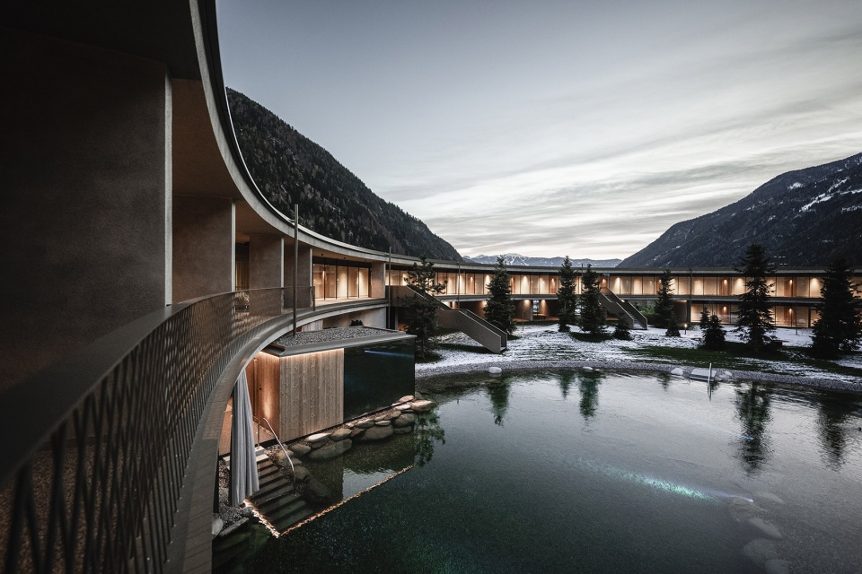 olm natural escape eco apparthotel by andreas gruber architekten