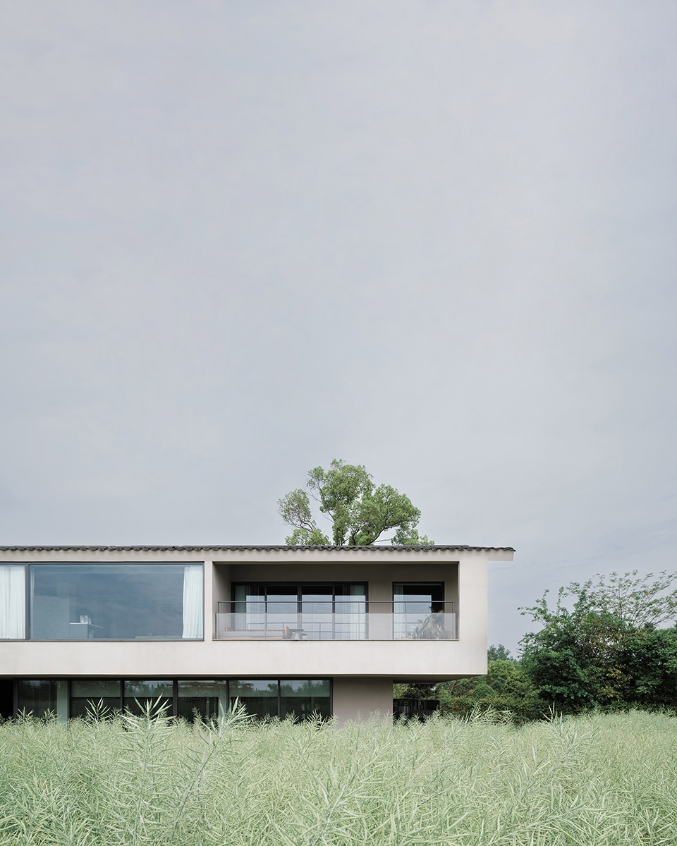 chengdu rive droite swanlake villa by wearch
